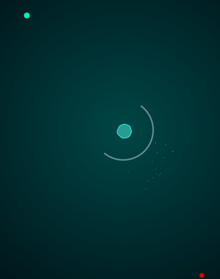 保护核心免受红色射弹的侵袭。让绿色射弹穿过。